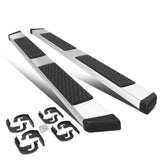 04-14 Ford F-150 Extended Cab 5.5" Honeycomb Nerf Bar Chrome Black