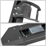2022-2023 Ford F-150 SuperCrew Cab Black Nerf Bar Step Bar
