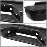 92-99 Chevrolet Suburban Rear Step Bumper - Black with Strip Hole