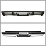 92-99 Chevrolet Suburban Chrome Rear Step Bumper with Strip Hole