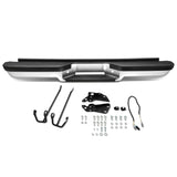 92-99 Chevrolet Suburban Chrome Rear Step Bumper with Strip Hole