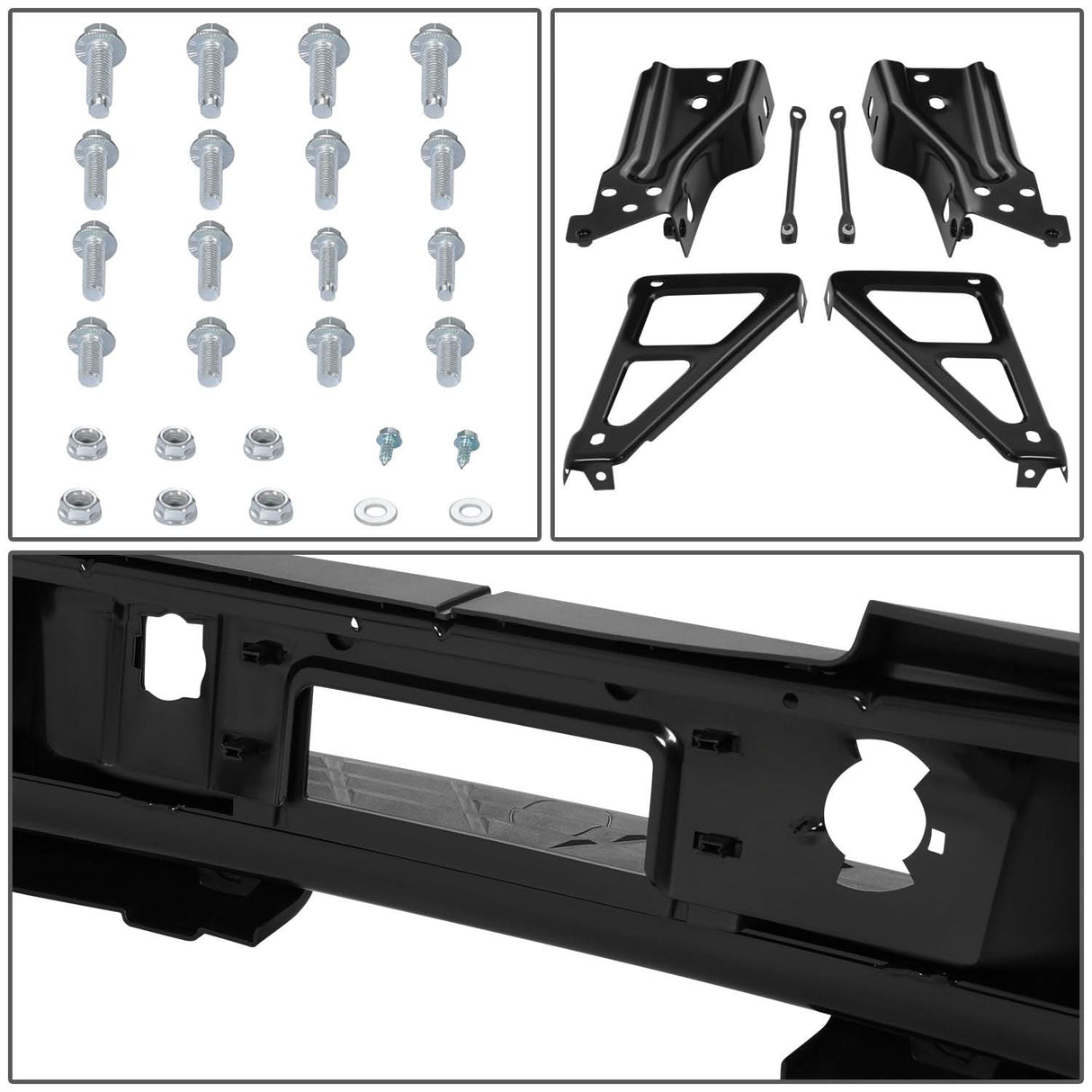 2007-2010 Chevrolet Silverado GMC Sierra 2500HD 3500HD Rear Step Bumper