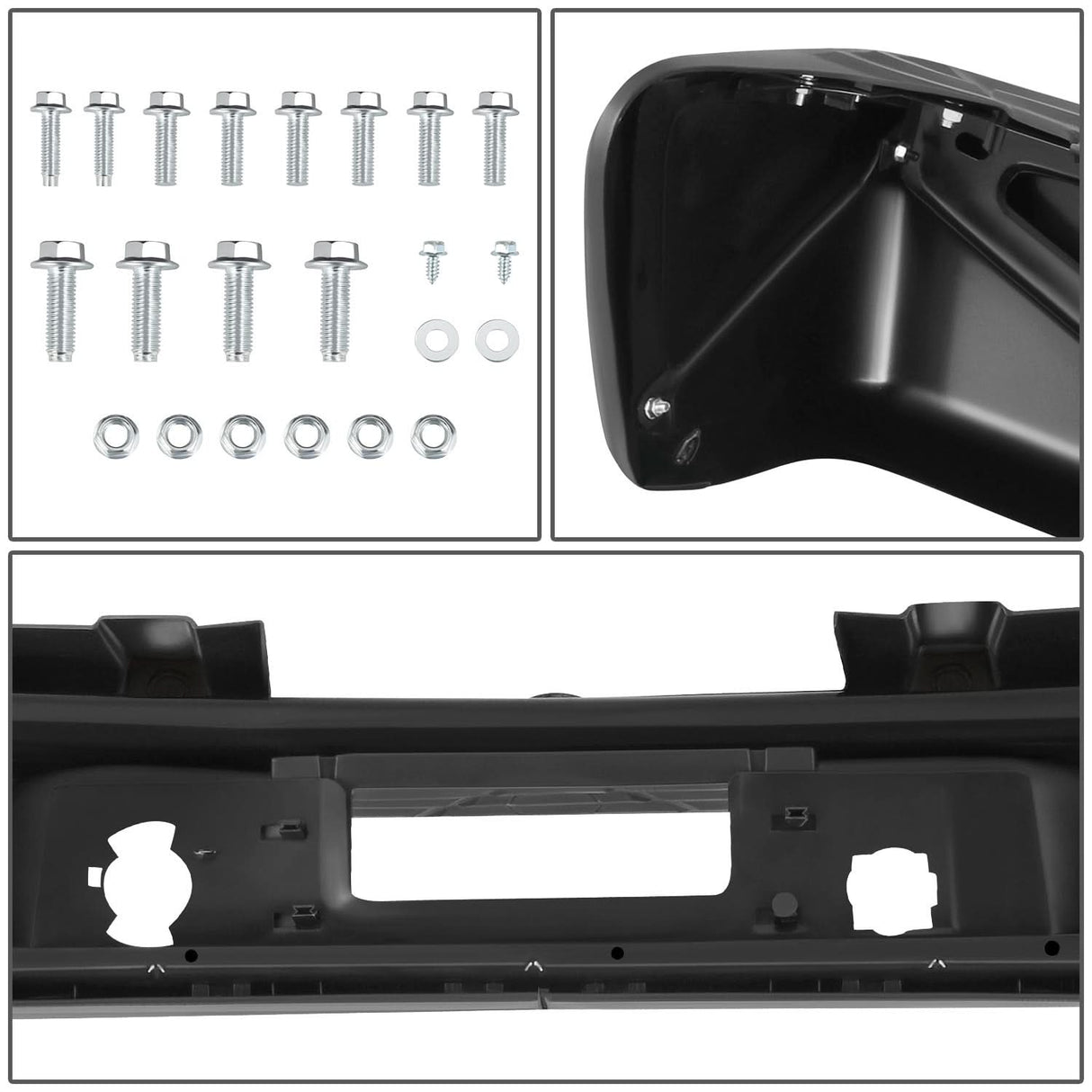 07-13 Chevrolet Silverado GMC Sierra 1500 Rear Step Bumper Steel