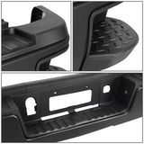 15-19 Silverado Sierra 2500 3500 Rear Step Bumper with Hitch
