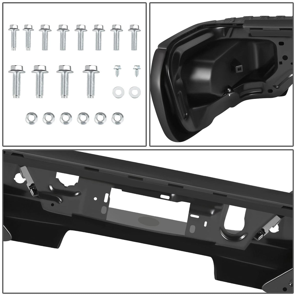 2019-2023 Chevrolet Silverado GMC Sierra Corner Step Rear Bumper
