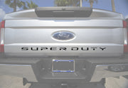 Tailgate Letter Inserts Fits 2017-2019 Ford Super Duty