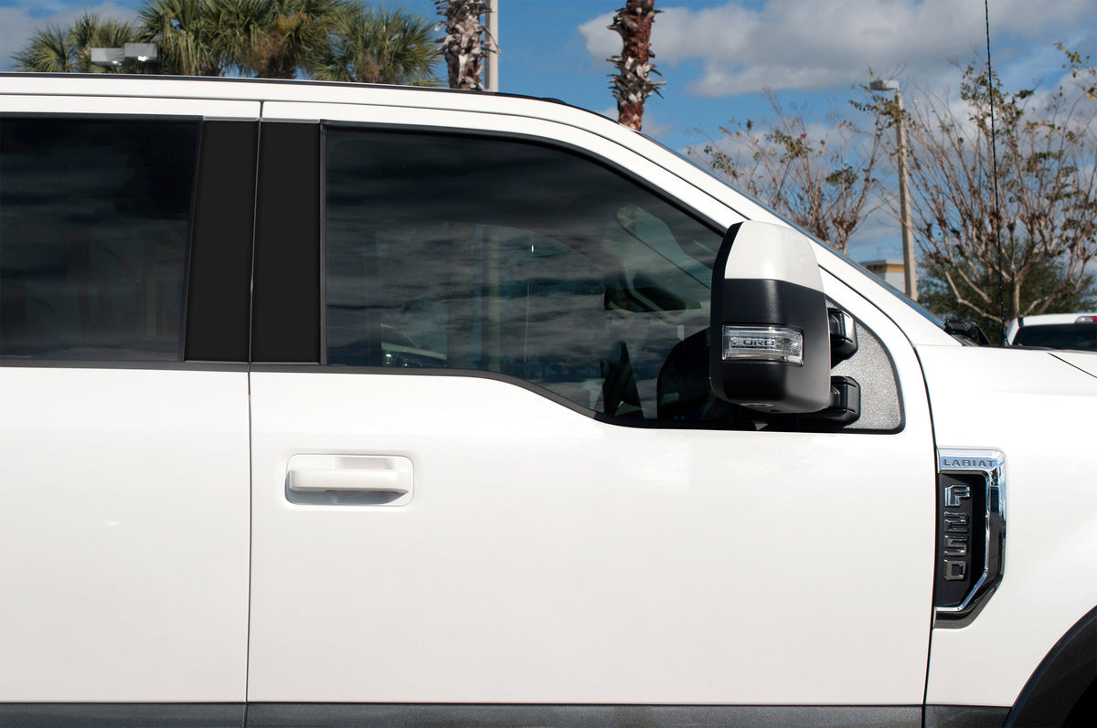 Door Pillars Accent Trim Fits 2017-2022 Ford Super Duty