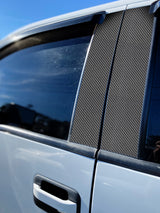 Door Pillars Accent Trim Fits 2009-2014 Ford F-150 (Super Crew/Super Cab)