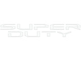Tailgate Letter Overlays Fits 2020-2022 Ford Super Duty