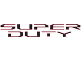 Tailgate Letter Overlays Fits 2020-2022 Ford Super Duty
