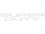 Tailgate Letter Overlays Fits 2020-2022 Ford Super Duty