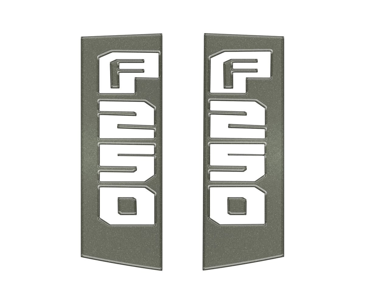 Side Emblem Accent Trim Fits 2017-2022 Ford Super Duty