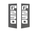 Side Emblem Accent Trim Fits 2017-2022 Ford Super Duty