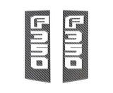 Side Emblem Accent Trim Fits 2017-2022 Ford Super Duty