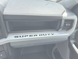Glovebox Letters Fits 2023-2027 Ford Super Duty