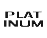 Platinum Tailgate Lettering Kit Fits 2025-2027 Ford Super Duty Platinum