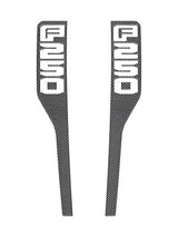 Front Fender Emblem Overlays Fits 2023-2026 Ford Super Duty