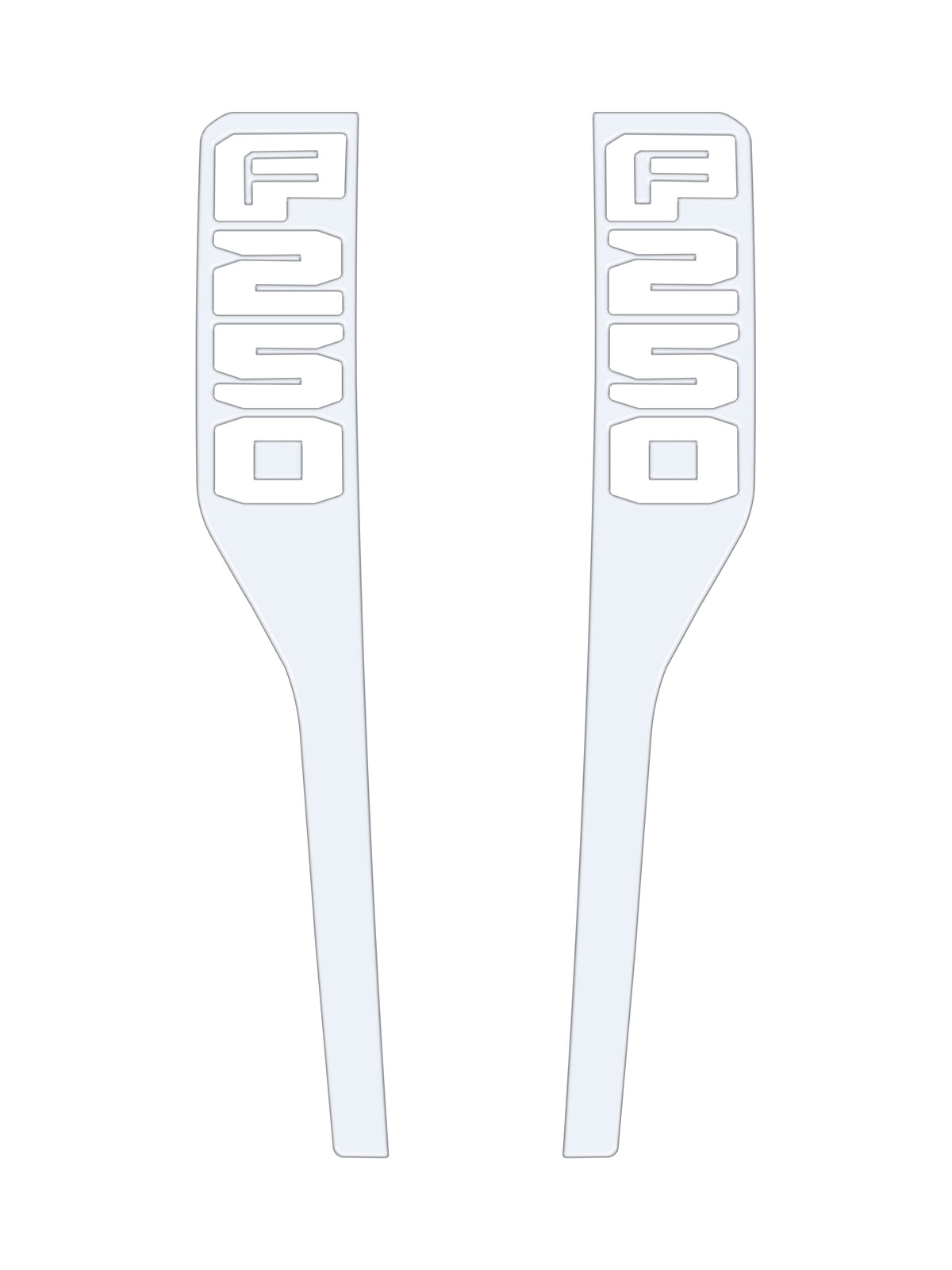 Front Fender Emblem Overlays Fits 2023-2026 Ford Super Duty
