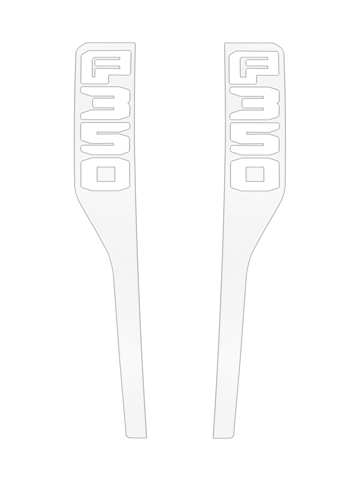 Front Fender Emblem Overlays Fits 2023-2026 Ford Super Duty
