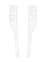 Front Fender Emblem Overlays Fits 2023-2026 Ford Super Duty