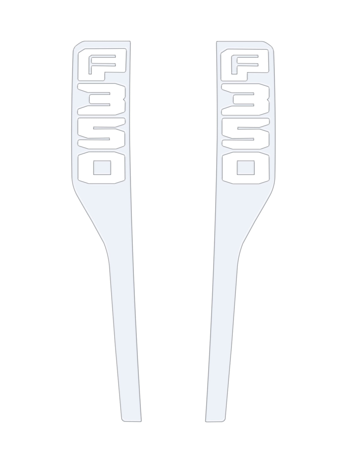 Front Fender Emblem Overlays Fits 2023-2026 Ford Super Duty