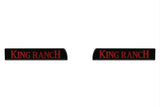 Front Fender Vent Replacement Badge Fits 2023-2026 Ford Super Duty