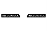 Front Fender Vent Replacement Badge Fits 2023-2026 Ford Super Duty