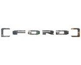 Upper Glove Box Letter Overlays Fits 2023-2027 Ford Super Duty