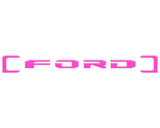 Upper Glove Box Letter Overlays Fits 2023-2027 Ford Super Duty