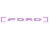 Upper Glove Box Letter Overlays Fits 2023-2027 Ford Super Duty
