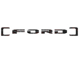Upper Glove Box Letter Overlays Fits 2023-2027 Ford Super Duty