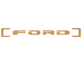 Upper Glove Box Letter Overlays Fits 2023-2027 Ford Super Duty