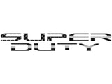 Tailgate Letter Inserts Fits 2025-2027 Ford Super Duty Platinum