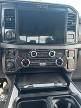 Climate Control Accent Trim Fits 2023-2027 Ford Super Duty