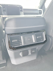 Rear A.C. Vents Accent Trim Fits 2023-2027 Ford Super Duty