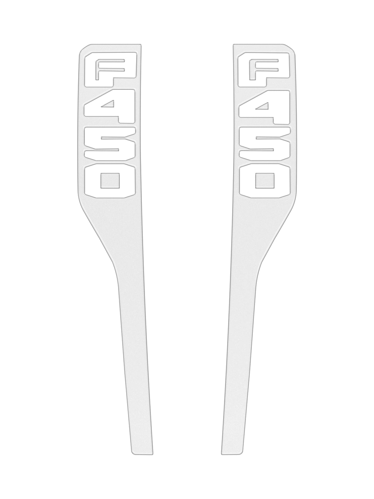 Front Fender Emblem Overlays Fits 2023-2026 Ford Super Duty