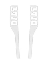Front Fender Emblem Overlays Fits 2023-2026 Ford Super Duty