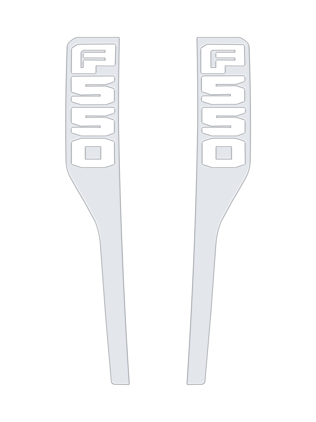 Front Fender Emblem Overlays Fits 2023-2026 Ford Super Duty