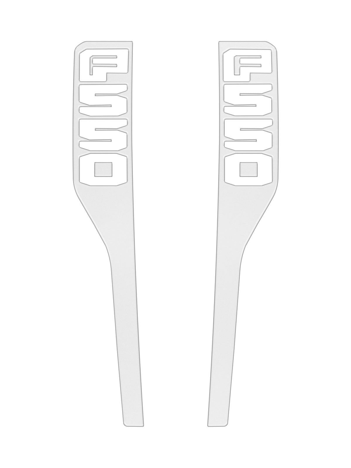 Front Fender Emblem Overlays Fits 2023-2026 Ford Super Duty