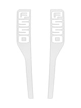 Front Fender Emblem Overlays Fits 2023-2026 Ford Super Duty
