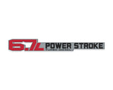 6.7 Power Stroke Badge Fits 2011-2027 Ford Super Duty (Sold as 1)