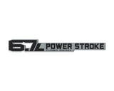 6.7 Power Stroke Badge Fits 2011-2027 Ford Super Duty (Sold as 1)