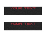 Door Sill Protection Overlays Fits 2014-2027 Chevrolet Silverado + Silverado HD