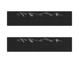 Door Sill Protection Overlays Fits 2014-2027 Chevrolet Silverado + Silverado HD