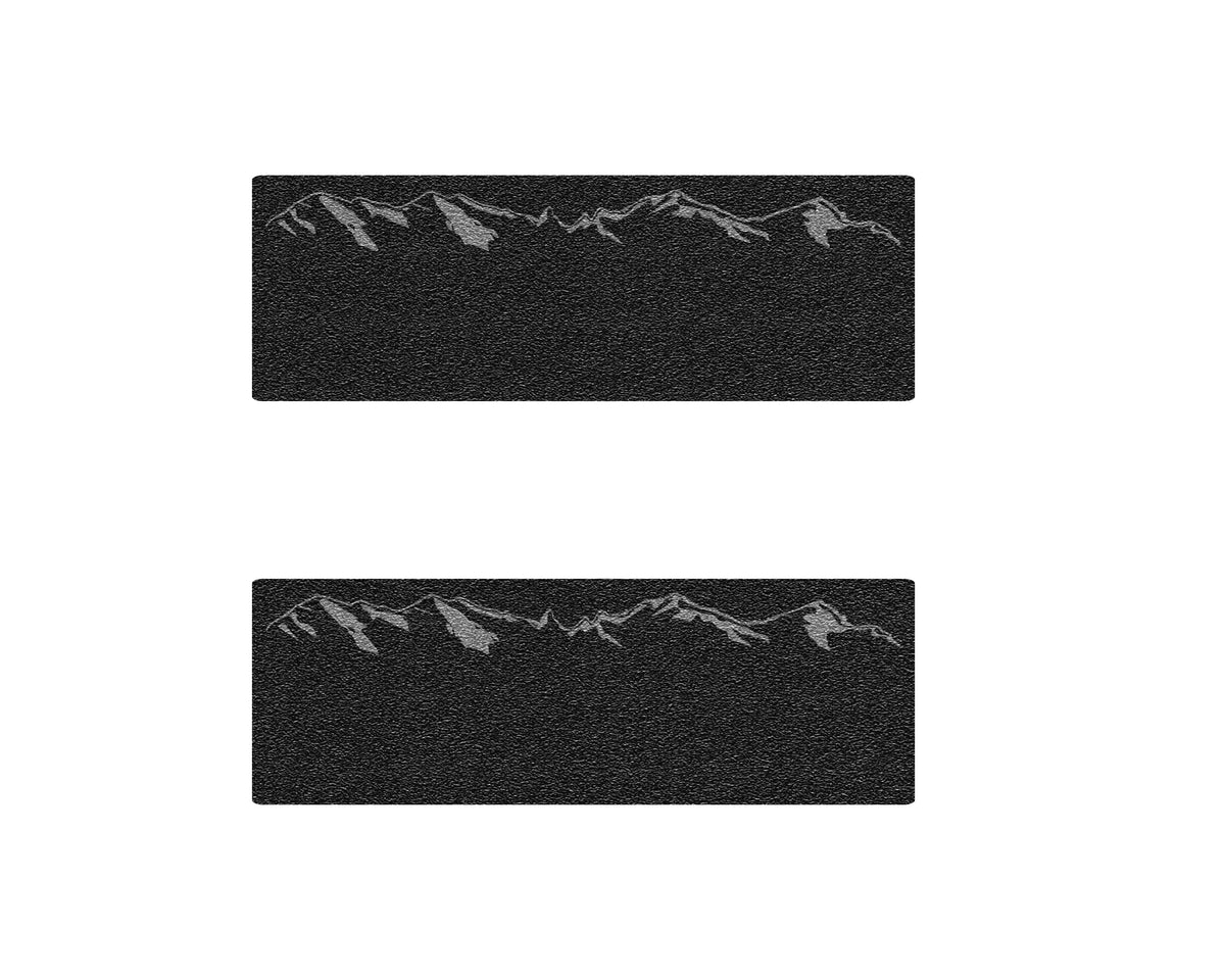 Door Sill Protection Overlays Fits 2014-2027 Chevrolet Silverado + Silverado HD