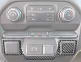 Lower Center Dash Accent Overlays 2019-2027 Chevrolet Silverado