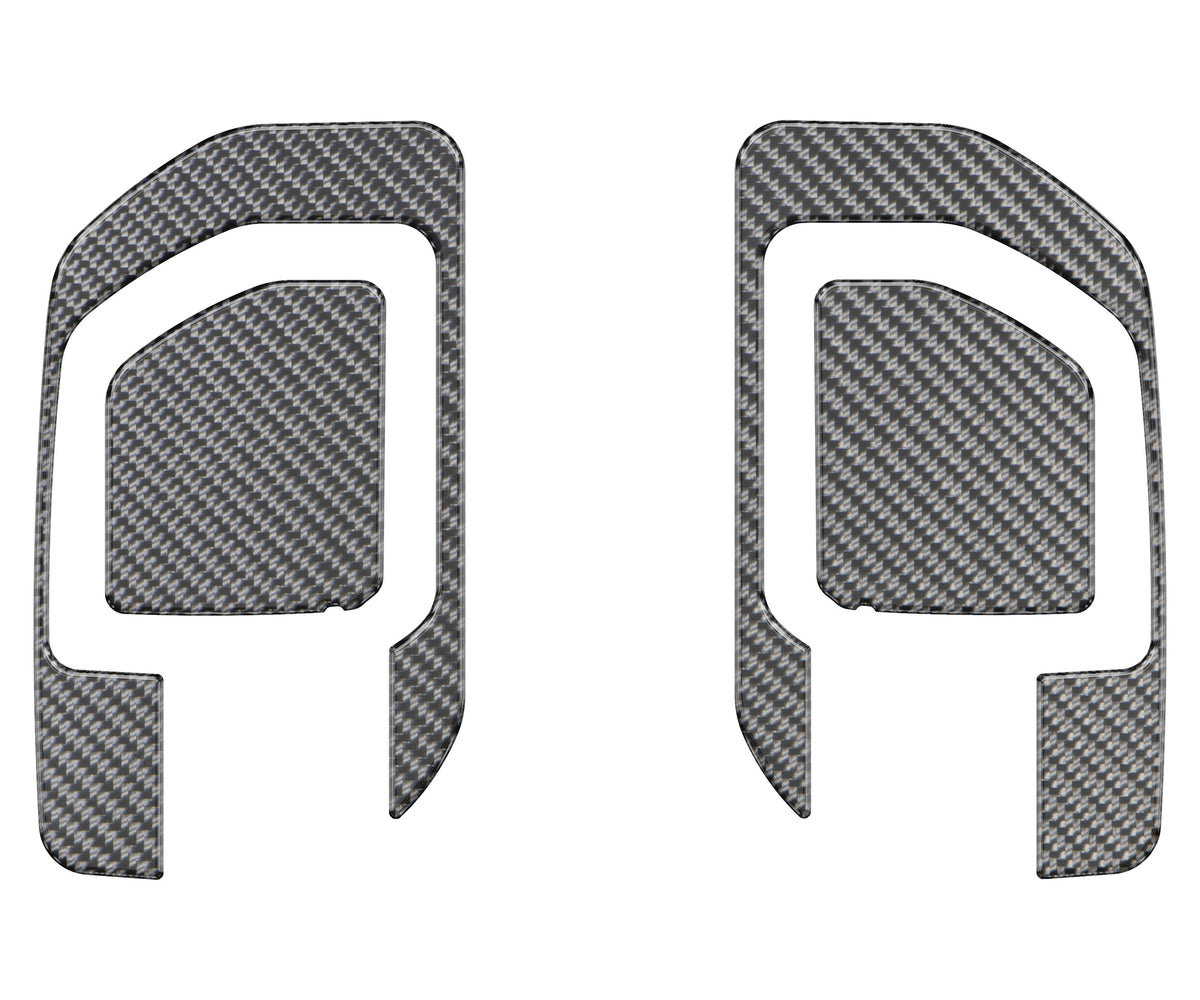 Door Handle Surround Accent Overlays Fits 2019-2021 Chevrolet Silverado