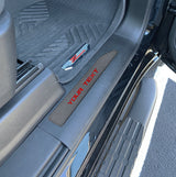 Door Sill Plate Overlays Fits 2019-2027 Chevrolet Silverado