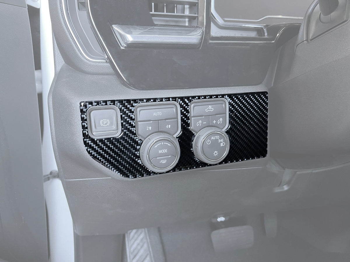 Driver Side Switch Panel Accent Trim Fits 2022-2027 Chevrolet Silverado