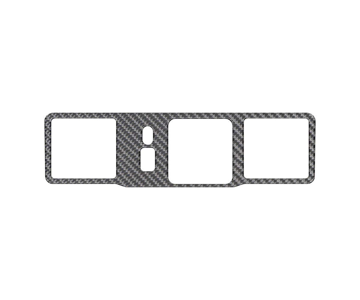 Rear Center Console Accent Trim Fits 2022-2027 Chevrolet Silverado